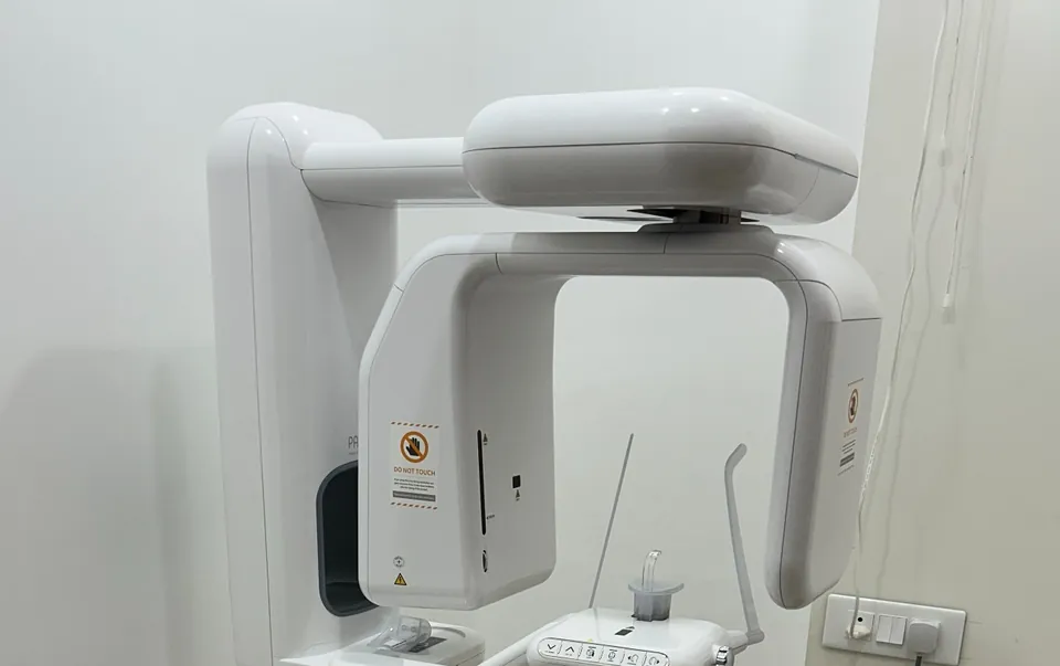 Dental panoramic X-ray (OPG) machine at Apollo Clinic Jabalpur